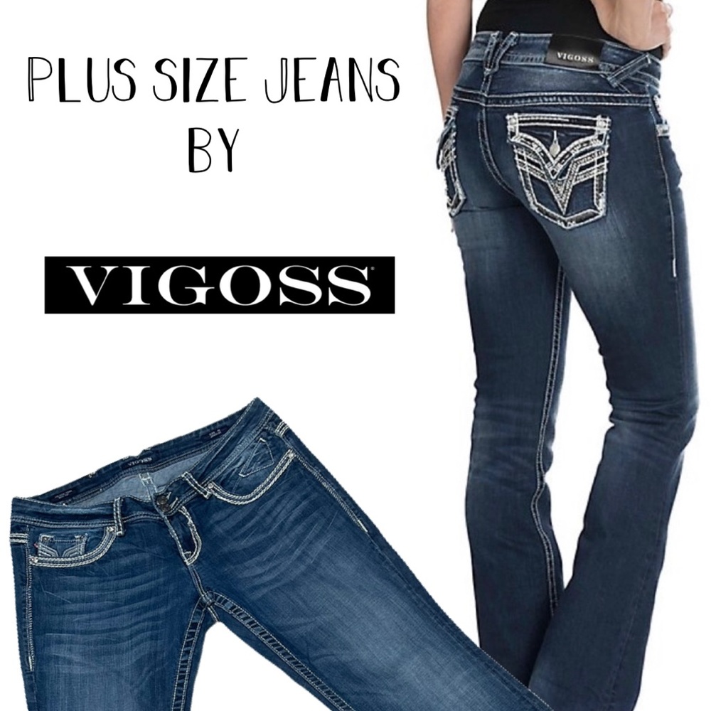 Plus Size Vigoss The New York Boot Cut